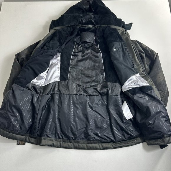 KILLY SKI FUR HOODED JACKET SKI SNOWBOARD‎ HOOD POCKET WOMEN SIZE 46 WINTER - Picture 4 of 16